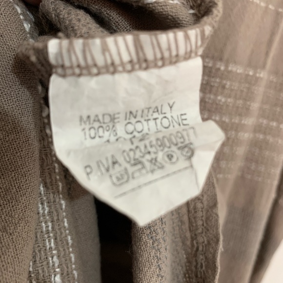 Cotton Shift Dress with Pockets - Picture 3 of 3